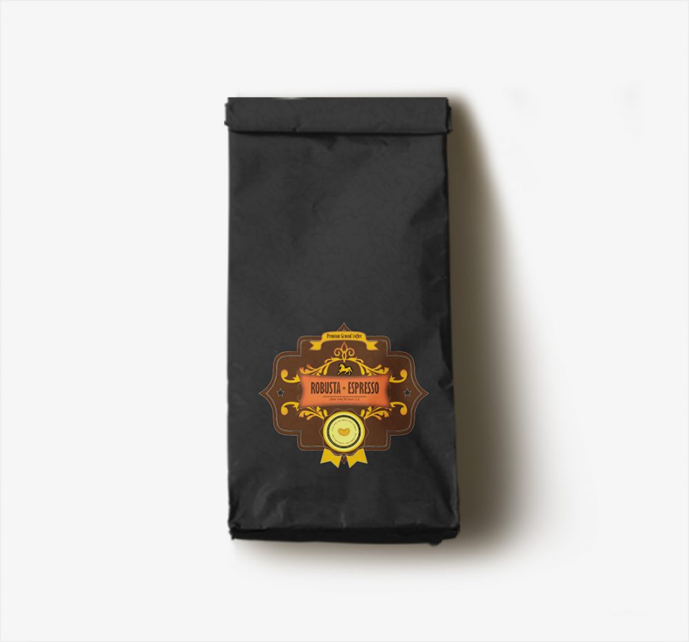 Coffee Label Series design