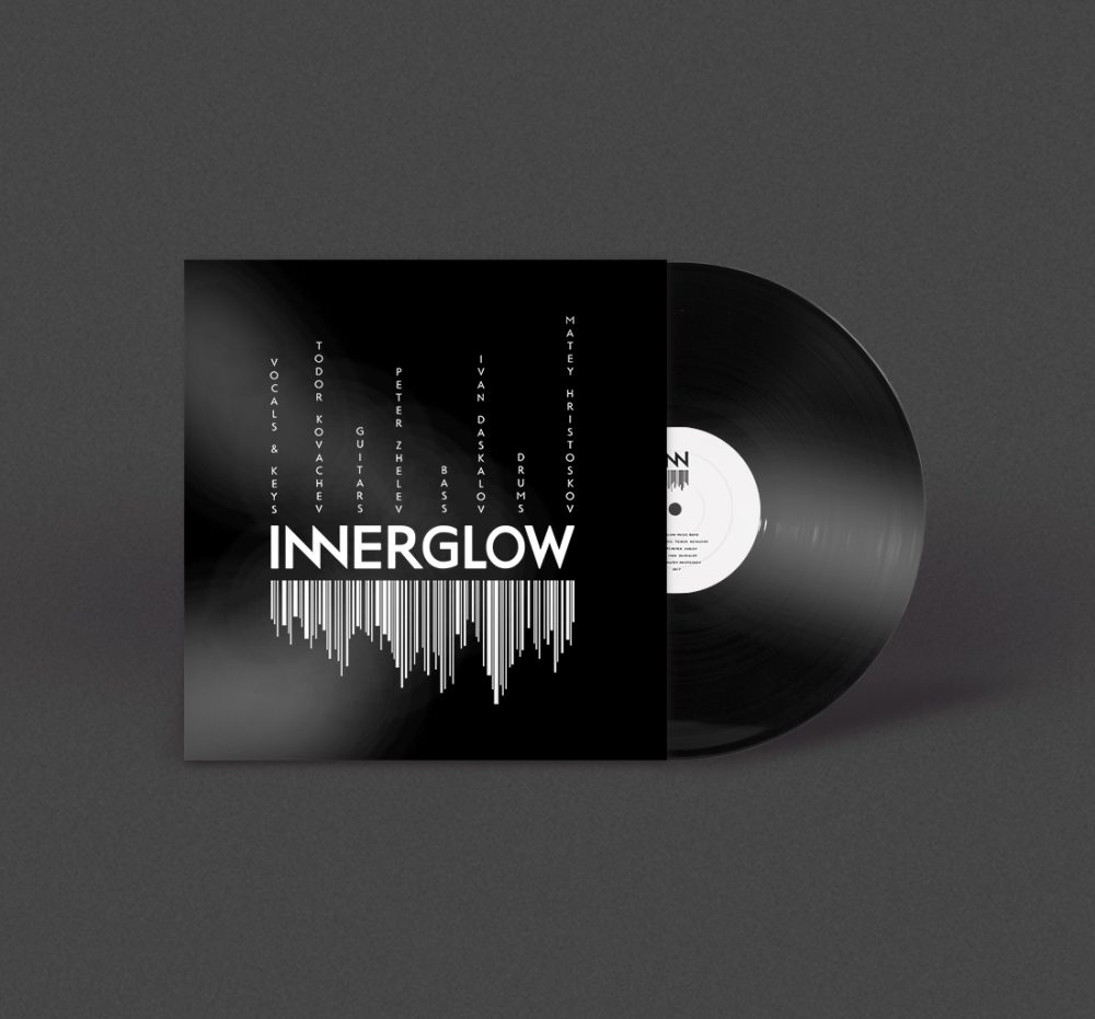 Presentation of the logo of Innerglow, a Bulgarian alternative rock band