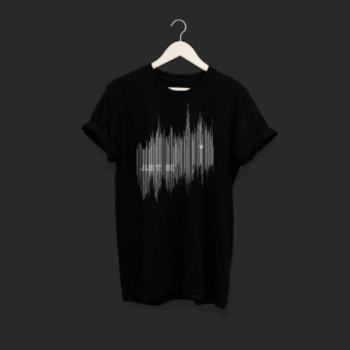 Camiseta para DJ que brilla en la oscuridad