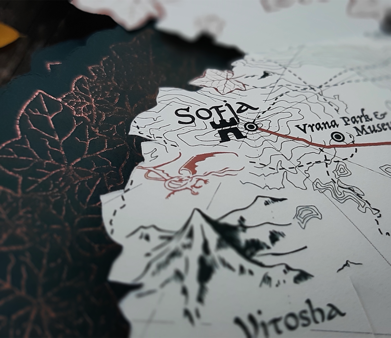 Lord of the Rings wedding invitation design